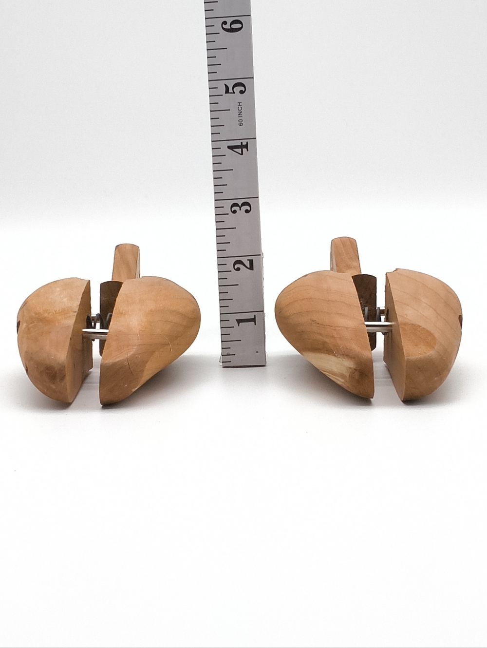 Vintage Clarks England Aromatic Cedar Wood Shoe Trees - Picture 3 of 8
